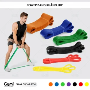 Dây Đa Năng Hỗ Trợ Tập Luyện Powerband | Dây Kháng Lực Tập Toàn Thân