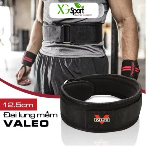 Đai Lưng Tập Gym Valeo Chính Hãng Hỗ Trợ Squat, Deadlift, Bảo Vệ Cột Sống