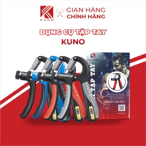 Kìm bóp tập cơ tay KUNO kìm tập tay chữ R tập cơ bàn tay cẳng tay, phù hợp chơi thể thao, tập gym, chỉnh lực 5 - 60kg