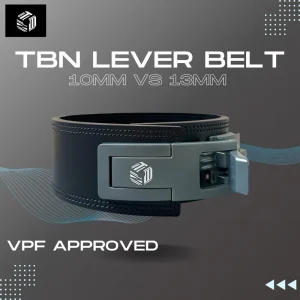Đai TBN STRENGTH Powerlifting Belt (VPF APPROVED) , LEVER BELT đai lưng tập powerlifitng, đai lưng tập gym