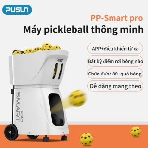 【🎈Model mới 2025】Máy tập pickleball thông minh PUSUN PP-SMART PRO được trang bị thiết bị tập luyện đơn phục vụ tự động