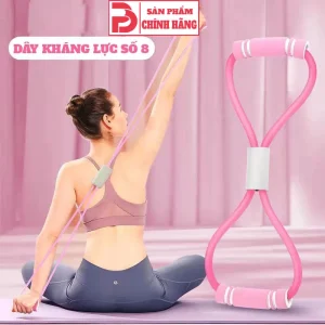mall inline badgeDây kháng lực số 8 tập Prowin Fitness Yoga Gym chuyên dụng